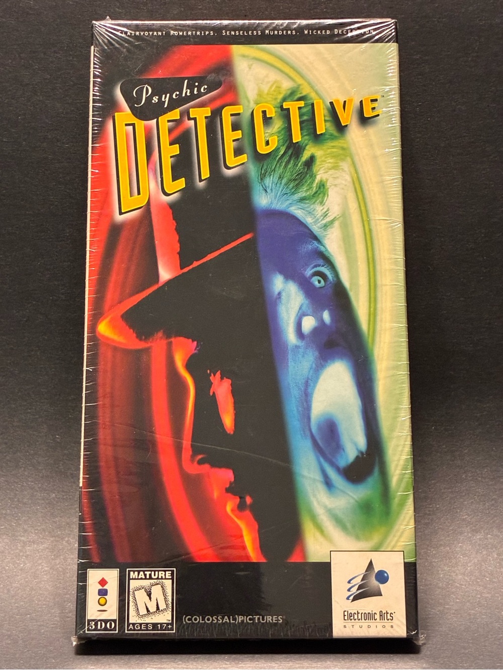 1995 Psychic Detective 3DO Longbox Video Game - BRAND NEW SEALED